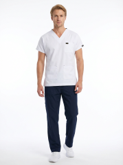 EDY BEYAZ ÜST LACİVERT ALT