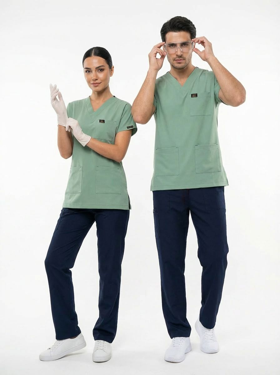 EDY KÜF YEŞİL ÜST LACİVERT ALT