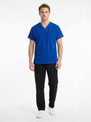 EDY SAKS MAVİ ÜST SİYAH ALT KOMBİN