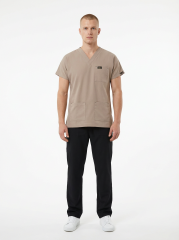 EDY BEJ ÜST SİYAH ALT KOMBİN