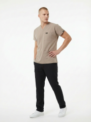 EDY BEJ ÜST SİYAH ALT KOMBİN