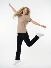 EDY BEJ ÜST SİYAH ALT KOMBİN