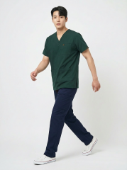 EDY ÇAM YEŞİLİ ÜST LACİVERT ALT KOMBİN