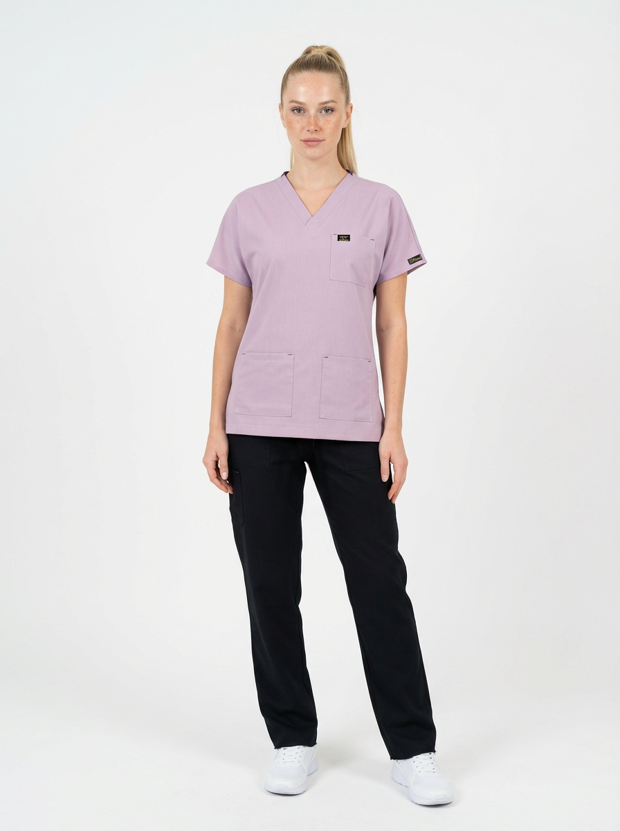 EDY GÜL KURUSU ÜST SİYAH ALT KOMBİN