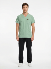 EDY KÜF YEŞİLİ ÜST SİYAH ALT KOMBİN