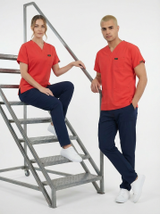 EDY NAR ÇİÇEĞİ ÜST LACİVERT ALT KOMBİN