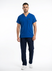 EDY SAKS MAVİ ÜST LACİVERT ALT KOMBİN