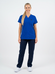 EDY SAKS MAVİ ÜST LACİVERT ALT KOMBİN