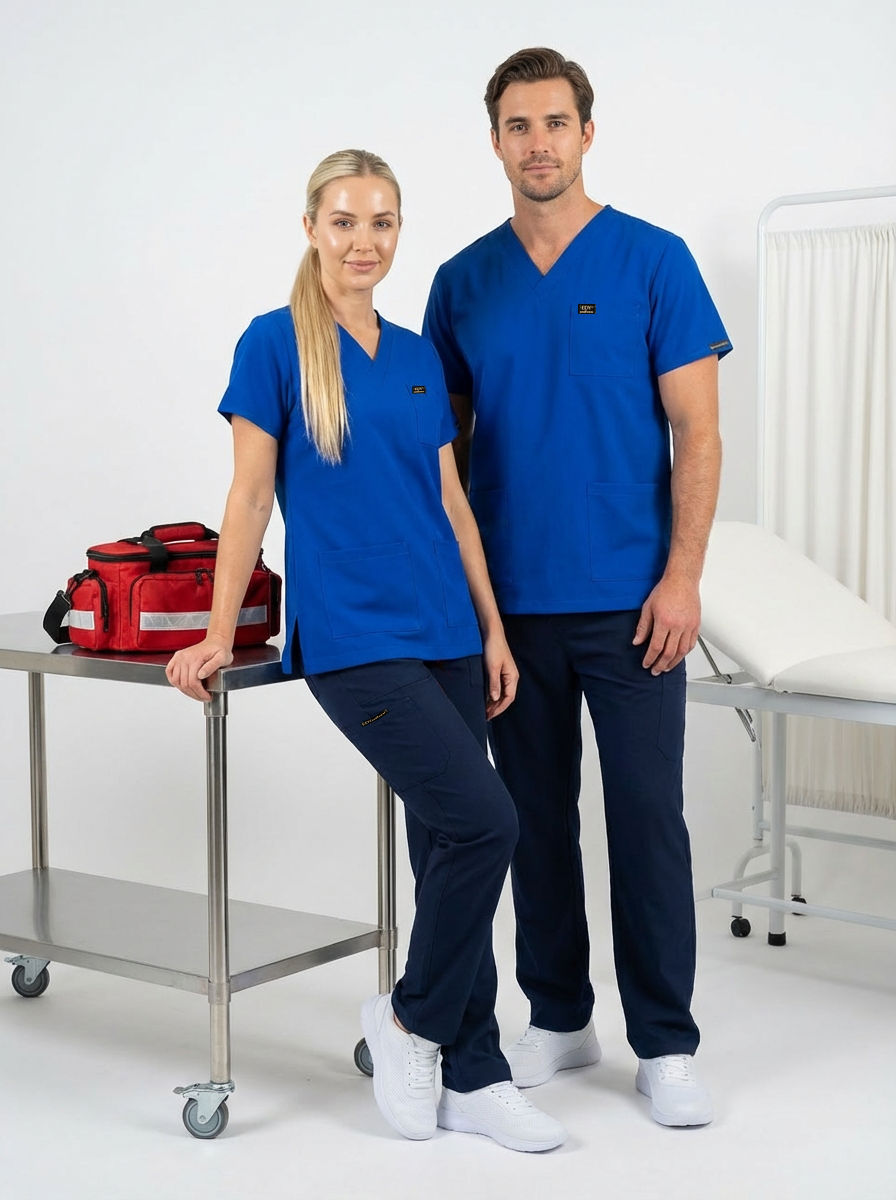 EDY SAKS MAVİ ÜST LACİVERT ALT KOMBİN