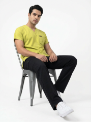 EDY YAĞ YEŞİLİ ÜST SİYAH ALT KOMBİN