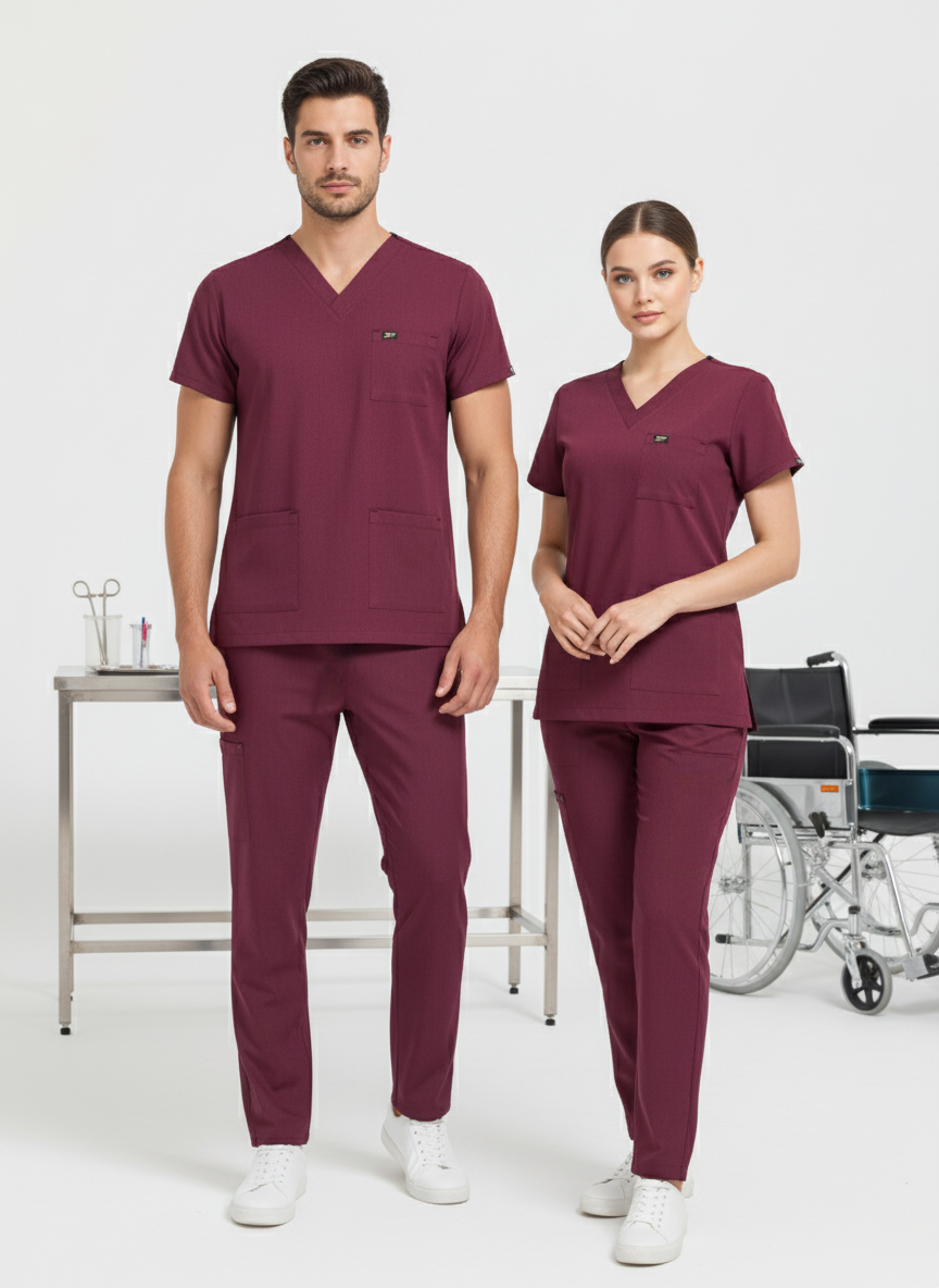 EDY BORDO SCRUBS