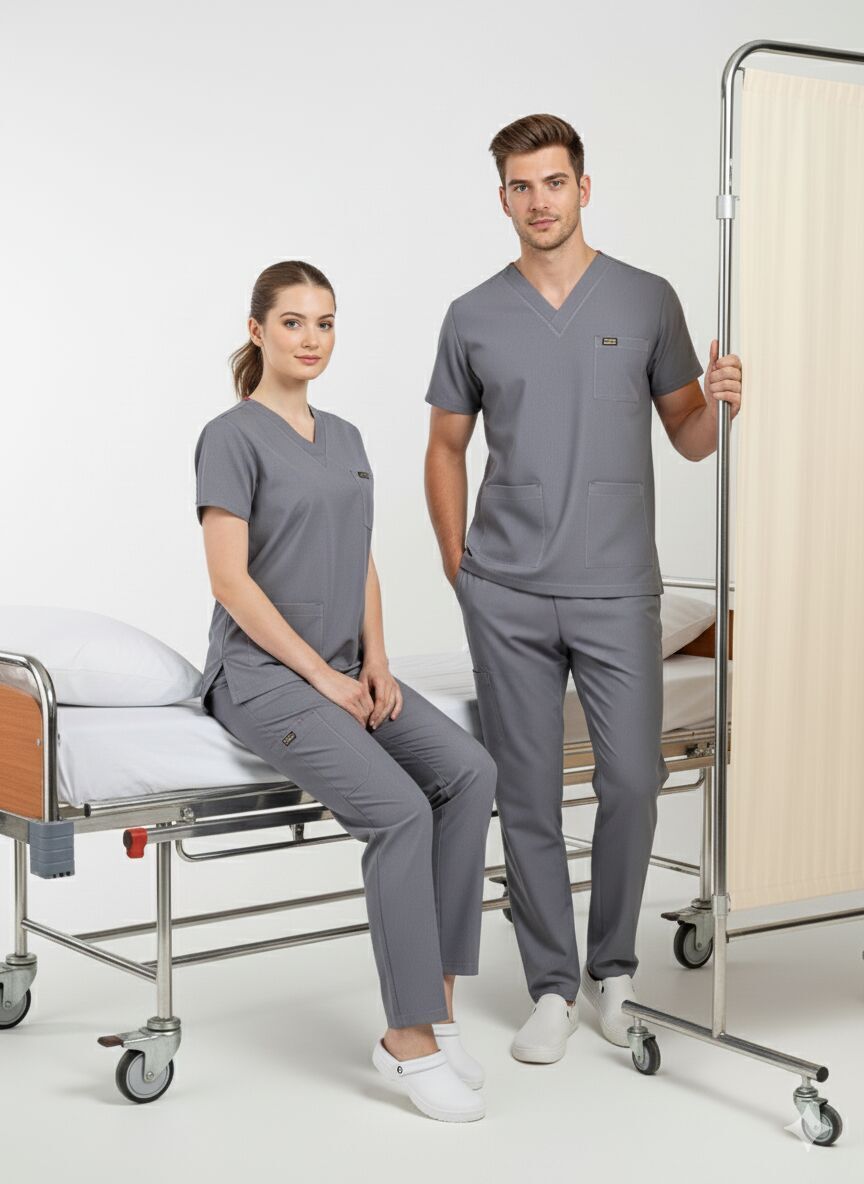 EDY AÇIK GRİ SCRUBS