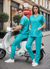 EDY BENETTON YEŞİL SCRUBS