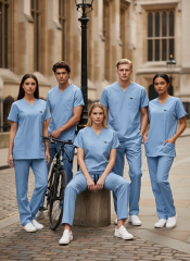 EDY BUZ MAVİ SCRUBS