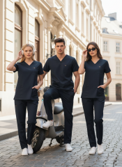 EDY LACİVERT SCRUBS