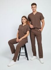 EDY KAHVERENGİ SCRUBS