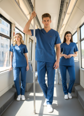 EDY PETROL MAVİ SCRUBS