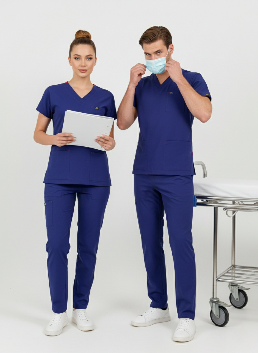 EDY YENİ YÖNETMELİK HEMŞİRE SCRUBS