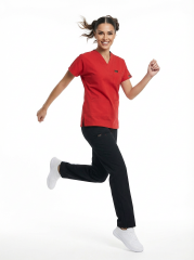 EDY KIRMIZI ÜST SİYAH ALT KOMBİN