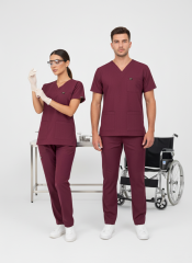 EDY BORDO SCRUBS M