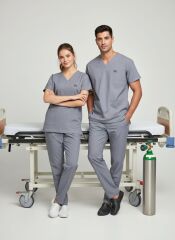 EDY AÇIK GRİ SCRUBS XL