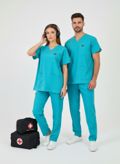 EDY BENETTON YEŞİL SCRUBS M