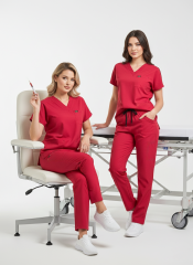 EDY KIRMIZI SCRUBS XXL