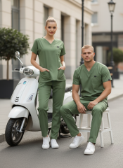 EDY ZEYTİN SCRUBS XL