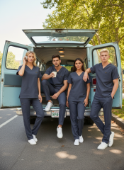 EDY ANTRASİT SCRUBS XXS