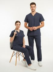 EDY ANTRASİT SCRUBS XXL