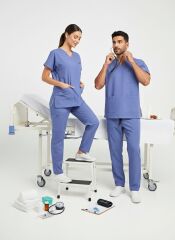 EDY İNDİGO MAVİ SCRUBS XL