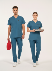 EDY KOYU PETROL YEŞİL SCRUBS L