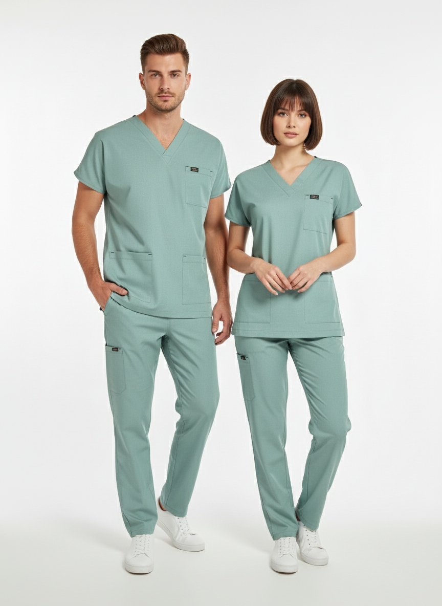 EDY KÜF YEŞİL SCRUBS L